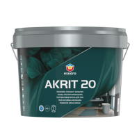 Escaro Akrit 20 особо прочная моющаяся полуматовая краска для стен