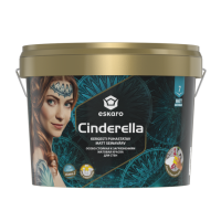 Escaro Cinderella особо стойкая к загрязнениям матовая краска для стен