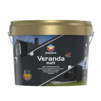 Escaro Veranda Matt глубокоматовая краска для деревянных фасадов